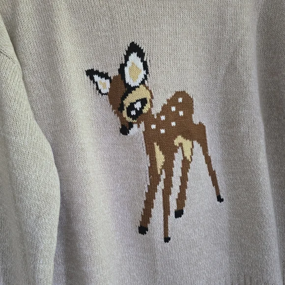 Disney Parks Bambi Jumper Sweater Size Small - Picture 3 of 9